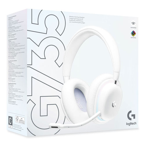 Picture of G735 Wireless Gaming Binaural Over The Head Headset, White