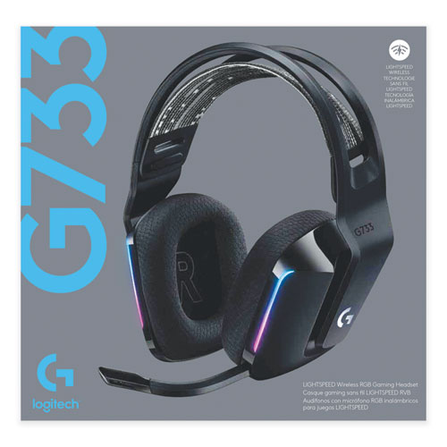 Picture of G733 LIGHTSPEED Wireless Gaming Binaural Over The Head Headset, Black