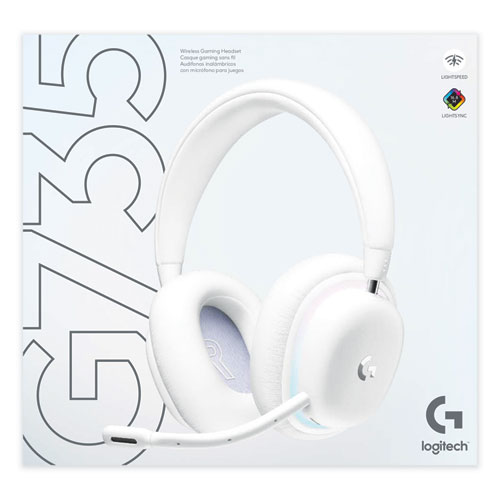 Picture of G735 Wireless Gaming Binaural Over The Head Headset, White