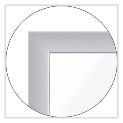 Picture of Nexus Partition Whiteboard, 36" x 48", White Surface, Satin Aluminum Frame