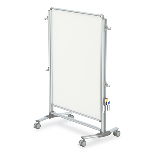 Picture of Nexus Partition Whiteboard, 36" x 48", White Surface, Satin Aluminum Frame