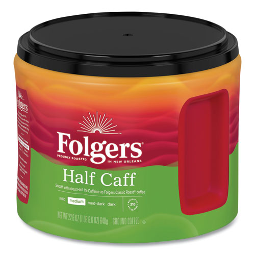 Picture of Coffee, Half Caff, 22.6 oz Canister