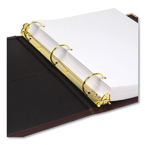 Picture of Classic Collection Ring Binder, 3 Rings, 1" Capacity, 11 x 8.5, Burgundy