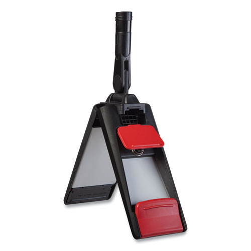 Picture of Adaptable Flat Mop Frame, 18.25 x 4, Black/Gray/Red