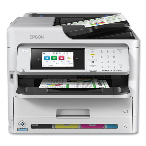 Picture of WorkForce Pro WF-C5890 Multifunction Printer, Copy/Fax/Print/Scan