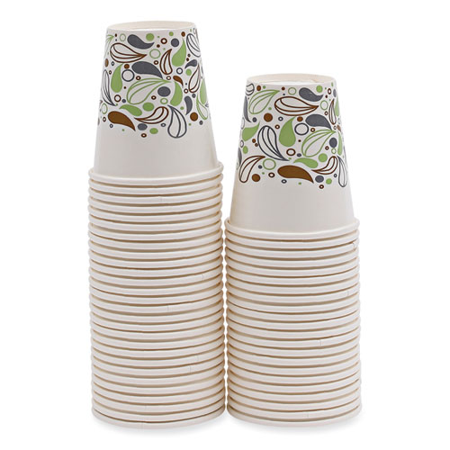 Picture of Deerfield Printed Paper Cold Cups, 12 oz, 50/Sleeve, 20 Sleeves/Carton