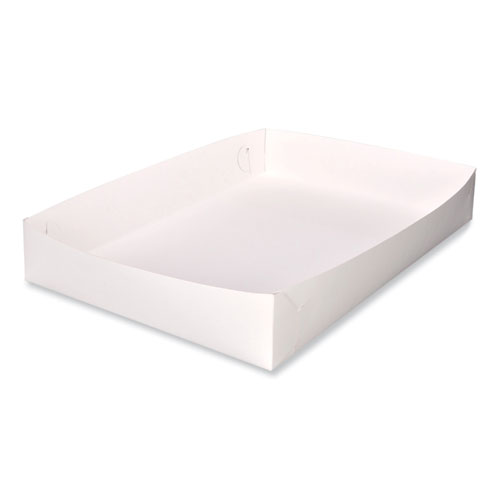 Picture of Bakery Boxes, Standard, 26 x 18.5 x 4, White, Paper, 50/Carton