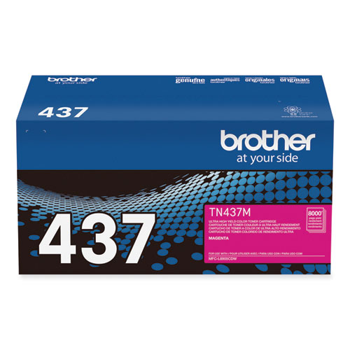 Picture of TN437M Ultra High-Yield Toner, 8,000 Page-Yield, Magenta