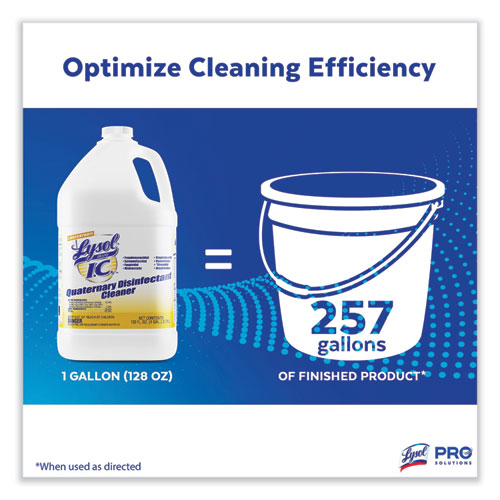 Picture of Quaternary Disinfectant Cleaner, 1gal Bottle, 4/Carton