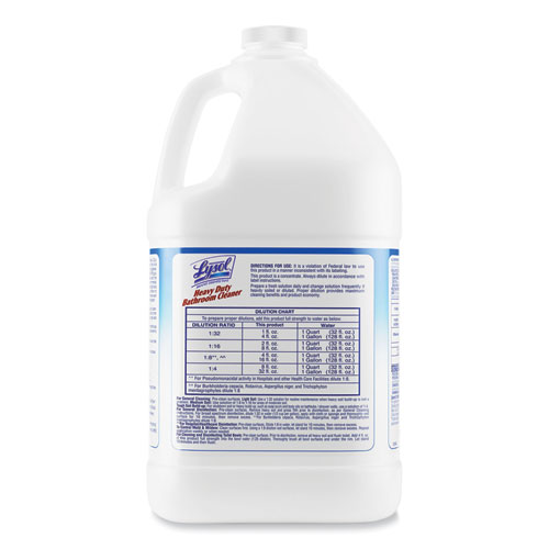 Picture of Disinfectant Heavy-Duty Bathroom Cleaner Concentrate, 1 gal Bottle, 4/Carton