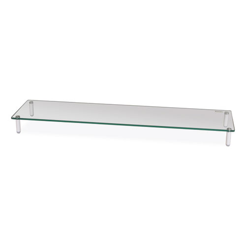 Extra+Wide+Glass+Monitor+Riser%2C+39.4%26quot%3B+x+10.2%26quot%3B+x+3.25%26quot%3B%2C+Clear%2C+Supports+60+lbs