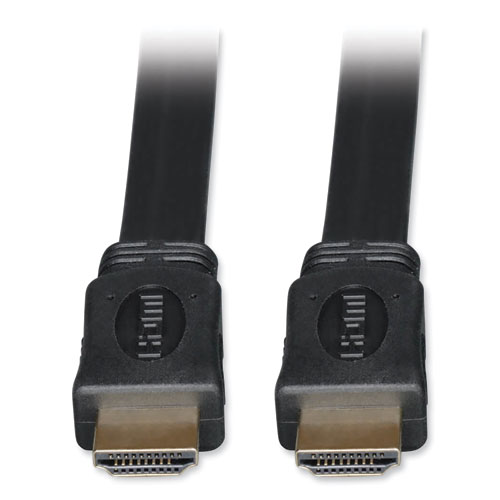 Picture of High Speed HDMI Flat Cable, Ultra HD 4K, Digital Video with Audio (M/M), 6 ft, Black