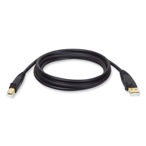 Picture of USB 2.0 A/B Cable, 10 ft, Black