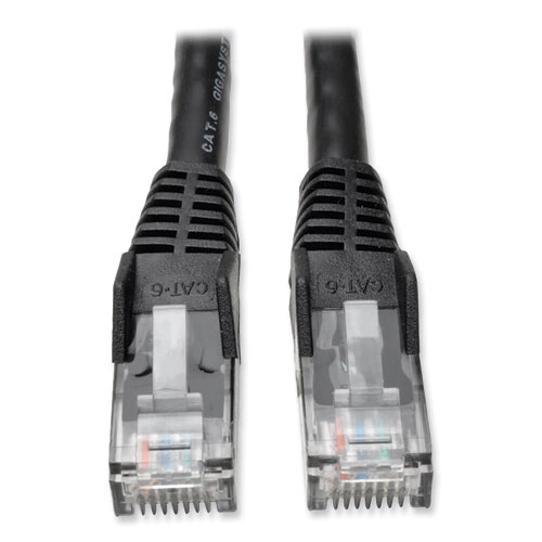 Picture of CAT6 Gigabit Snagless Molded Patch Cable, 14 ft, Black