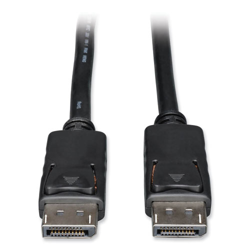 Picture of DisplayPort Cable with Latches, 3 ft, Black