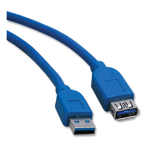Picture of USB 3.0 SuperSpeed Extension Cable, 10 ft, Blue
