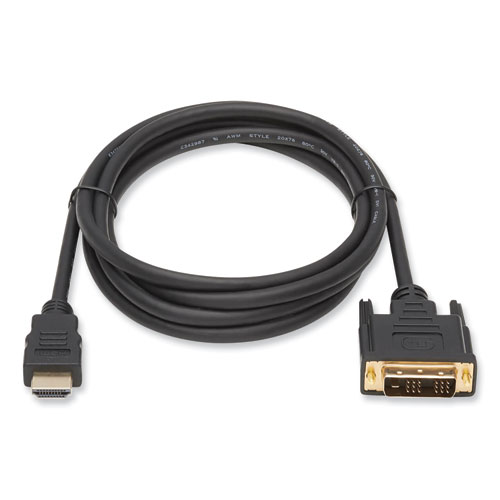 Picture of HDMI to DVI-D Cable, Digital Monitor Adapter Cable (M/M), 6 ft, Black