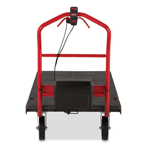 Picture of Motorized Kit for 30" x 60" Platform Trucks, Large, DC Motor, 60 V Lithium-Ion Battery, 0.5 mph to 3 mph, Black/Red