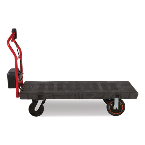 Picture of Motorized Kit for 30" x 60" Platform Trucks, Large, DC Motor, 60 V Lithium-Ion Battery, 0.5 mph to 3 mph, Black/Red