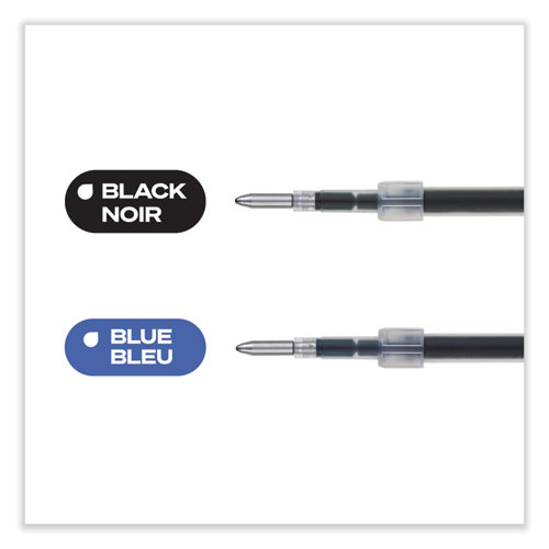 Picture of Refill for JetStream RT Pens, Bold Conical Tip, Black Ink, 2/Pack