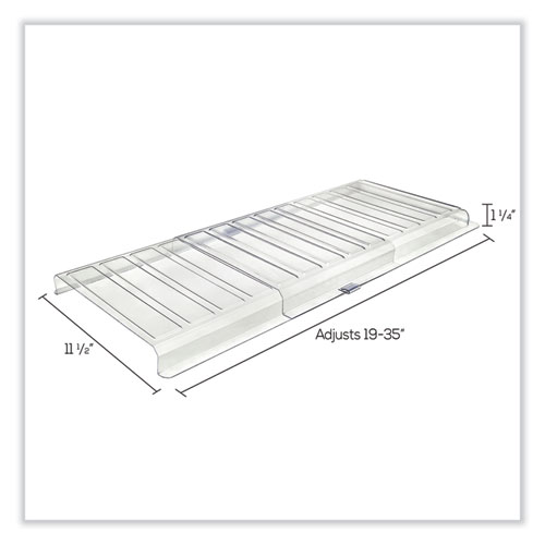 Picture of Under Furniture Air Deflector, 11 x 20 x 1.25, Clear