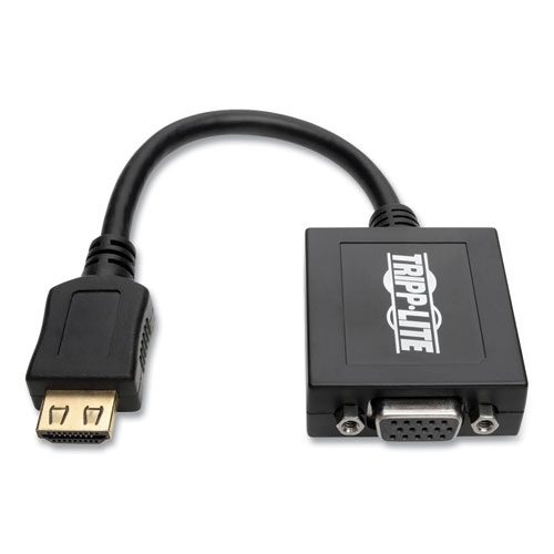 Picture of HDMI to VGA with Audio Converter Cable, 6", Black