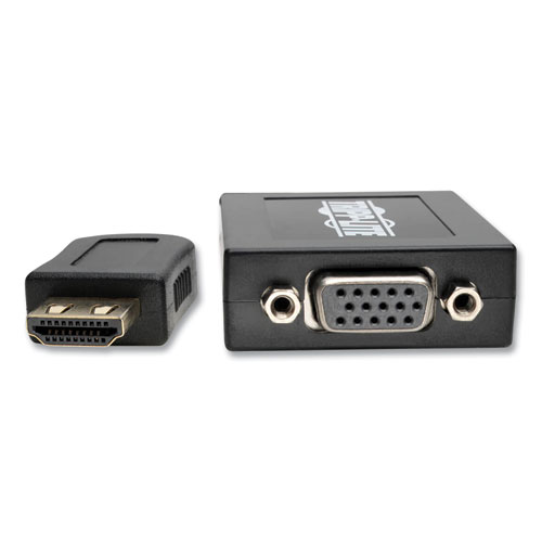 Picture of HDMI to VGA with Audio Converter Cable, 6", Black