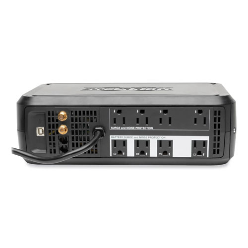 Picture of SmartPro LCD Line-Interactive UPS AVR Tower, 8 Outlets, 1,000 VA, 1,038 J