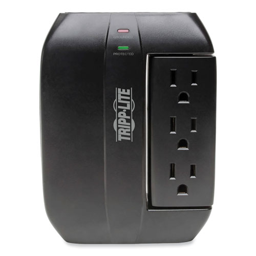 Picture of Protect It! Surge Protector, 6 AC Outlets, 1,500 J, Black