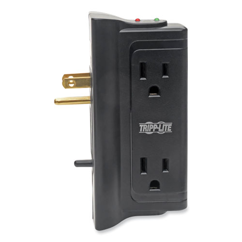 Picture of Protect It! Surge Protector, 4 AC Outlets, 720 J, Black