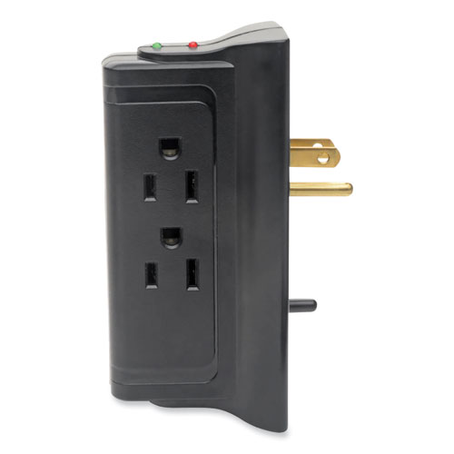 Picture of Protect It! Surge Protector, 4 AC Outlets, 720 J, Black