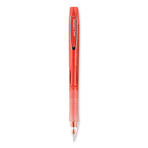 Picture of Chroma Mechanical Pencil, 0.7 mm, HB (#2), Black Lead, Red Barrel, Dozen