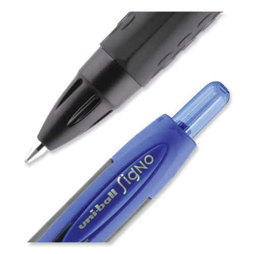 Picture of 307 Gel Pen, Retractable, Medium 0.7 mm, Blue Ink, Blue Barrel, 3/Pack