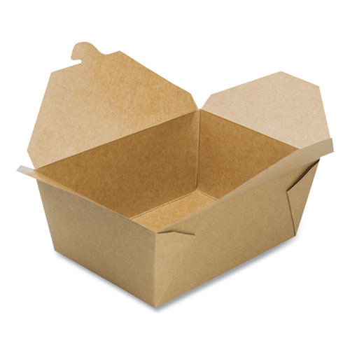 Picture of Reclosable Kraft Take-Out Box, 110 oz, Paper, 160/Carton