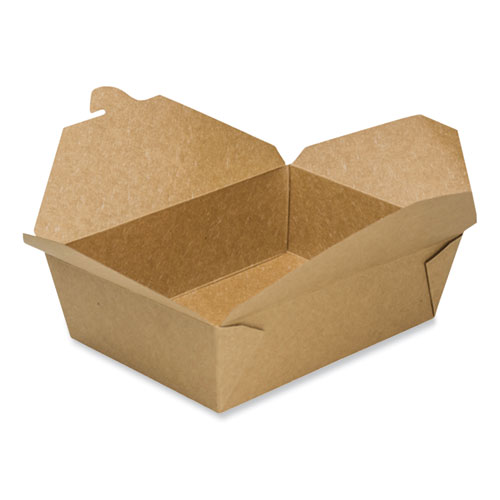 Picture of Reclosable Kraft Take-Out Box, 76 oz, Paper, 200/Carton