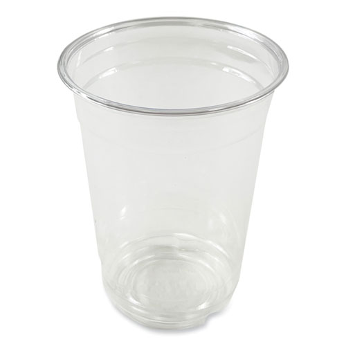 Picture of Clear Plastic Cold Cups, 10 oz, PET, 1,000/Carton