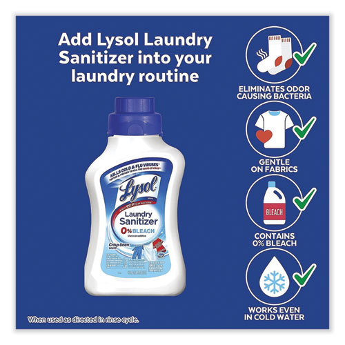 Picture of Laundry Sanitizer, Liquid, Crisp Linen, 41 oz, 6/Carton