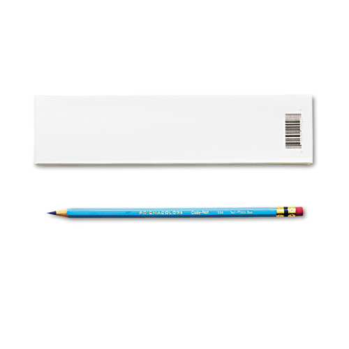 Picture of Col-Erase Pencil with Eraser, 0.7 mm, 2B (#1), Non-Photo Blue Lead, Non-Photo Blue Barrel, Dozen