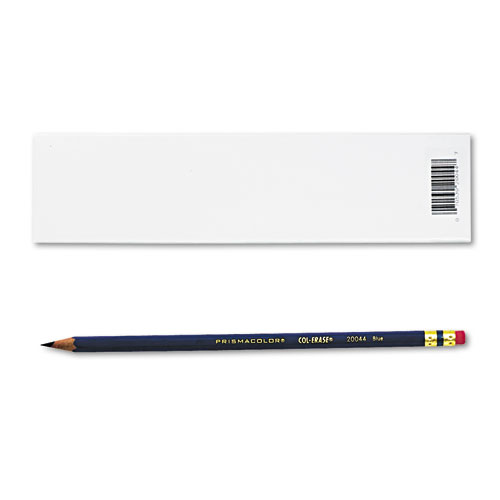 Picture of Col-Erase Pencil with Eraser, 0.7 mm, 2B (#1), Blue Lead, Blue Barrel, Dozen