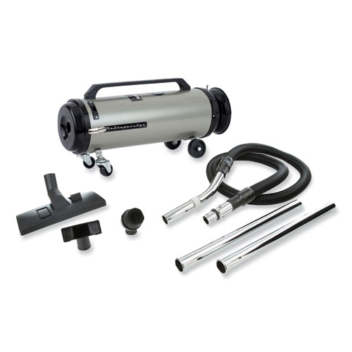 Picture of Metropolitan Professionals Canister Vacuum, 11.25 A Current, Black