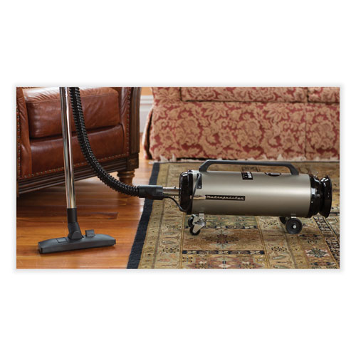 Picture of Metropolitan Professionals Canister Vacuum, 11.25 A Current, Black