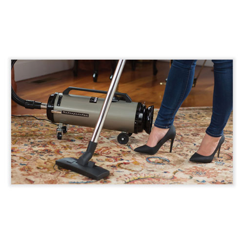 Picture of Metropolitan Professionals Canister Vacuum, 11.25 A Current, Black