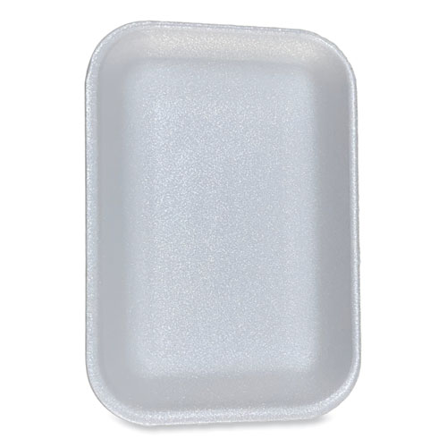 Picture of Meat Trays, #2. 8.5 x 6.03 x 1.11, White, 500/Carton