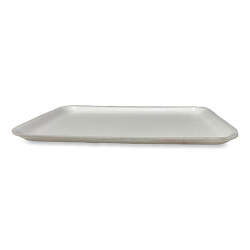 Picture of Meat Trays, 13.81 x 9.25 x 0.71, White, 100/Carton