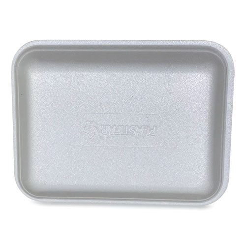 Picture of Meat Trays, #3P, 8.7 x 6.6 x 1.1, White, 400/Carton