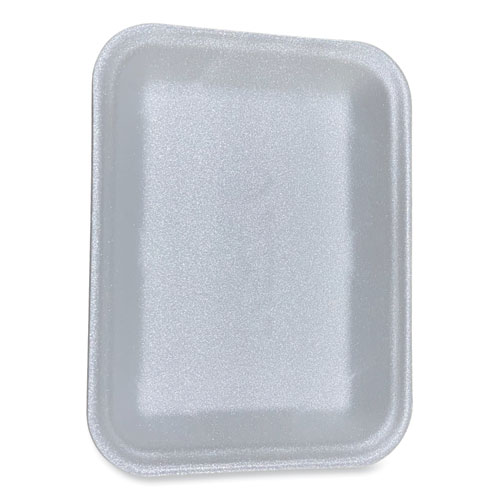 Picture of Meat Trays, #4D, 9.47 x 7.12 x 1.32, White, 500/Carton