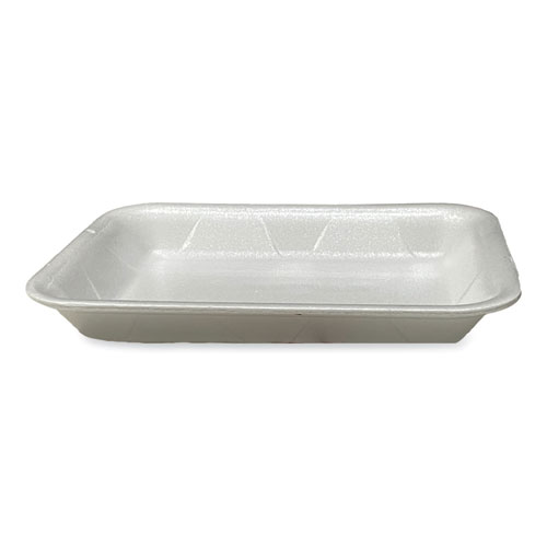 Picture of Meat Trays, #4P, 9.5 x 7.19 x 1.2, White, 500/Carton