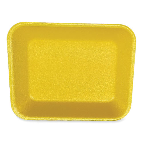 Picture of Meat Trays, #8P, 10.8 x 8.82 x 1.5, Yellow, 200/Carton