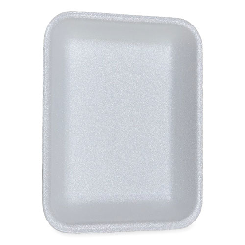 Picture of Meat Trays, #3P, 8.7 x 6.6 x 1.1, White, 400/Carton