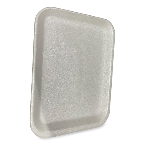 Picture of Meat Trays, #4S, 9.5 x 7.25 x 0.5, White, 500/Carton